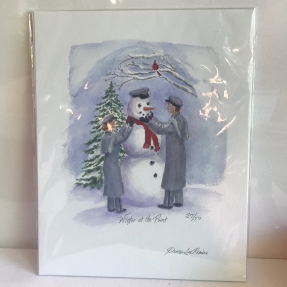 Watercolor - Signed and Numbered